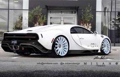 В Сеть "слили" фото самого дорогого автомобиля от Bugatti