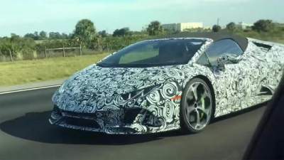 В Сети показали Lamborghini Huracаn Evo в версии Spyder