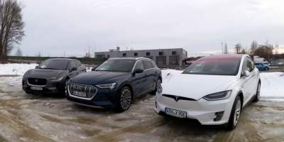 Электрокары Tesla, Audi и Jaguar сравнили по автономности