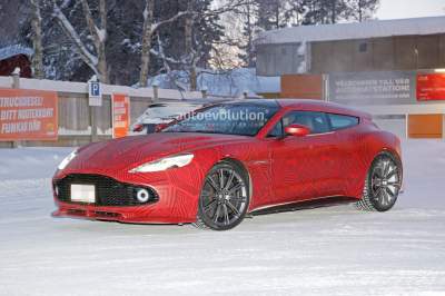 Новый универсал Aston Martin видели на тестах
