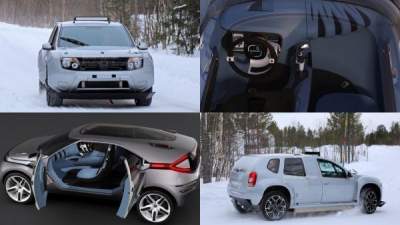 Электрическую Dacia Duster заметили на тестах