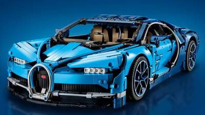 Украинцам предложили "копию" Bugatti Chiron от Lego