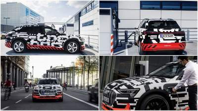 Audi показала новый электрокроссовер E-Tron