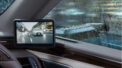 Lexus ES станет первым автомобилем с виртуальными зеркалами