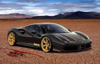 Ferrari тестирует гибридный вариант 488 модели