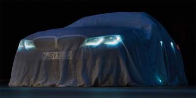BMW показала тизер нового автомобиля третьей серии