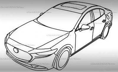 Появились первые официальные изображения новой Mazda 3
