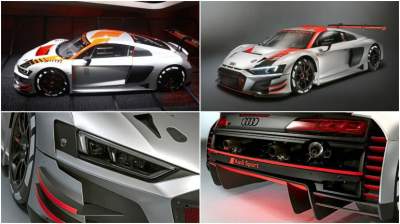 Audi представил обновленный спорткар R8 LMS