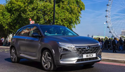 Водородный кроссовер Hyundai очистит воздух в Лондоне