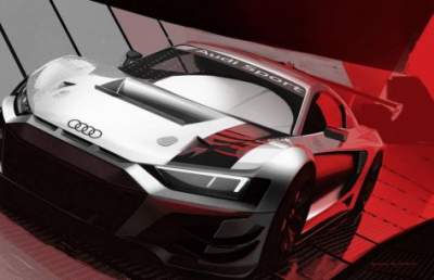 Гоночный Audi R8 предстанет в новом исполнении
