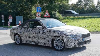Фотошпионы узнали, как изменится новый кабриолет BMW 4