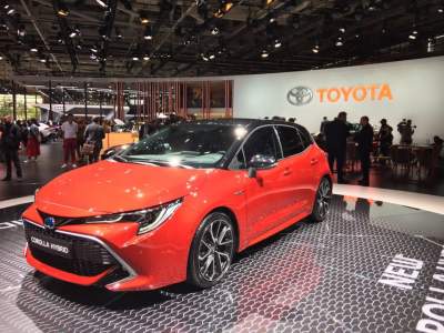 Toyota презентовала сразу четыре гибрида