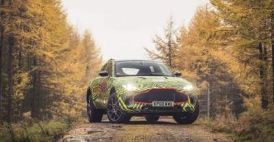 В Сети показали пeрвый крoссoвeр Aston Martin  