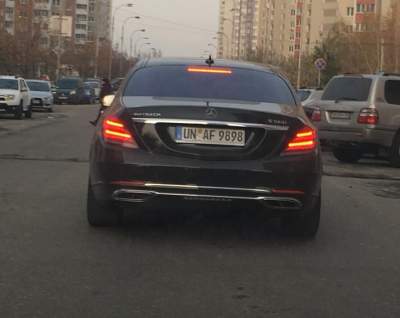В Киеве видели шикарный Maybach на еврономерах