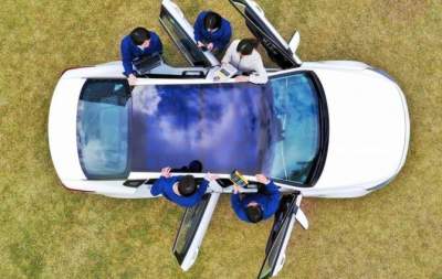 Hyundai и Kia оснастят машины солнечными батареями