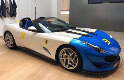 Ferrari построила для клиента уникальный спайдер