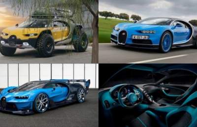 Эстонский дизайнер создал образ внедорожника от Bugatti 