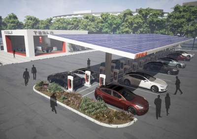 Tesla заявила о намерении строить в Украине сеть зарядных станций