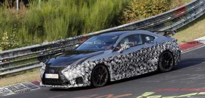 Новое мощное купе Lexus заметили на тестах
