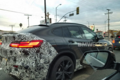 BMW X4 M 2019 года замечен в Калифорнии