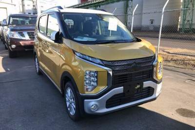 В Сети показали обновленный Mitsubishi eK Wagon