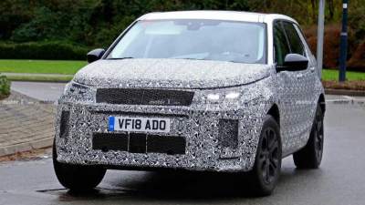 Фотошпионы показали обновленный Land Rover Discovery Sport