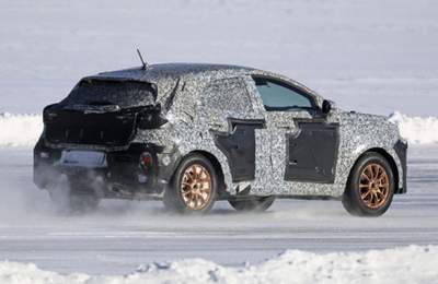 Замену Ford Ecosport тестируют в снегу