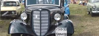 Под Киевом нашли автомобиль времен Второй мировой