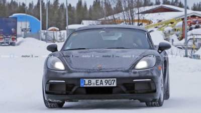 Фотошпионы показали новый Porsche 718