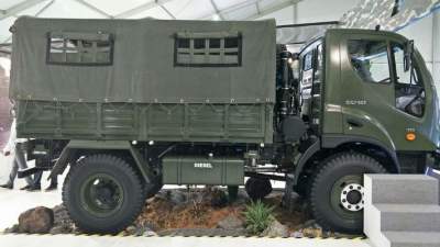 Украинская компания "Эталон" разработала новый военный грузовик