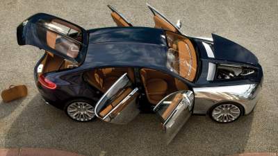 Bugatti создадут электрический седан на основе Porsche Taycan