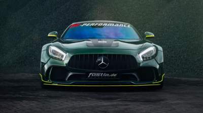 Тюнеры сделали Mercedes-AMG GT шире и быстрее