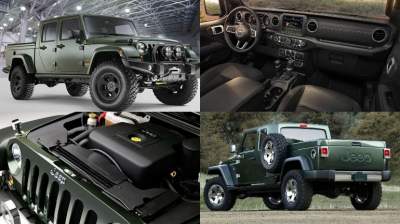 Jeep анонсировала новую версию пикапа Gladiator