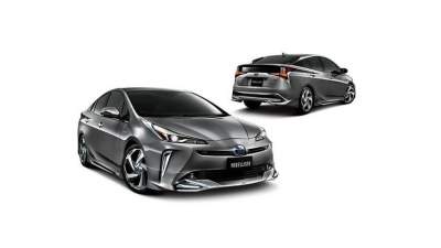 В Сети показали "агрессивный" тюнинг Toyota Prius