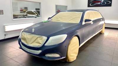 В Сети показали процесс создания Mercedes-Maybach S-Class