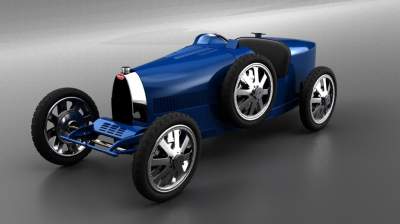 Bugatti показала электрокар для детей