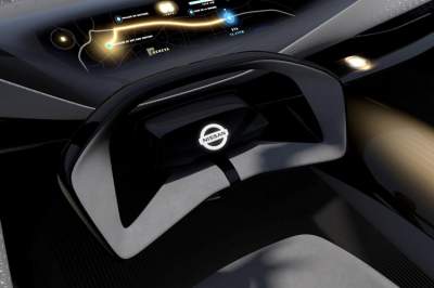Nissan представила электрокар с «умными» шинами