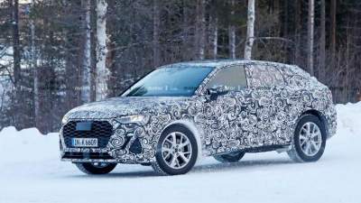 Обновленный Audi Q4 видели на тестах