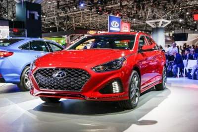 В Сеть попали снимки тестовой сборки Hyundai Sonata